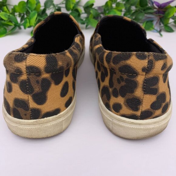 A New Day Cheetah Print Slide On Sneakers Size 9 - Picture 10 of 11
